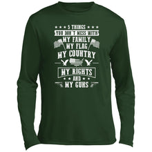 Family flag & country Long Sleeve Performance Tee