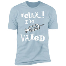Vaccination T-shirt/white Lettering