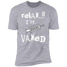 Vaccination T-shirt/white Lettering