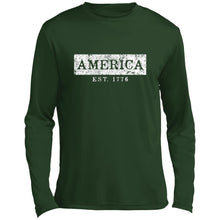 America Established Long Sleeve Performance Tee