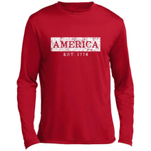 America Established Long Sleeve Performance Tee