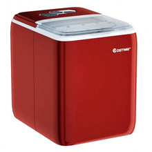 44 lbs Portable Countertop Ice Maker Machine with Scoop-Silver