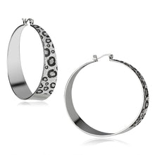 LO2719 - Iron Earrings Rhodium Women No Stone No Stone