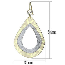 LO2729 - Iron Earrings Gold Women Top Grade Crystal Clear