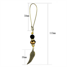 LO3809 - White Metal Earrings Antique Copper Women Synthetic Multi Color