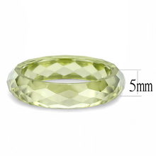 LOS082 - Stone Ring N/A Women AAA Grade CZ Olivine color