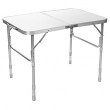 Adjustable Portable Aluminum Patio Folding Camping Table for Outdoor and Indoor