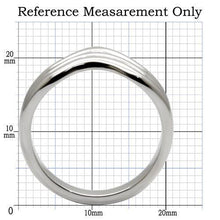 TK032 - Stainless Steel Ring High polished (no plating) Women No Stone No Stone