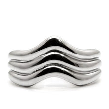TK032 - Stainless Steel Ring High polished (no plating) Women No Stone No Stone