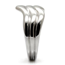 TK032 - Stainless Steel Ring High polished (no plating) Women No Stone No Stone