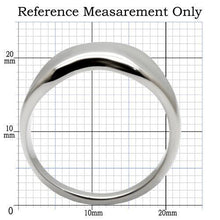 TK033 - Stainless Steel Ring High polished (no plating) Women No Stone No Stone