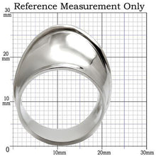 TK036 - Stainless Steel Ring High polished (no plating) Women No Stone No Stone