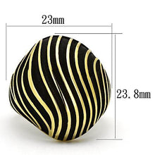 TK1037 - Stainless Steel Ring IP Gold(Ion Plating) Women No Stone No Stone