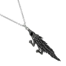 TK1124 - Stainless Steel Pendant High polished (no plating) Women Top Grade Crystal Jet