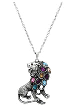 TK1125 - Stainless Steel Chain Pendant High polished (no plating) Women Top Grade Crystal Multi Color