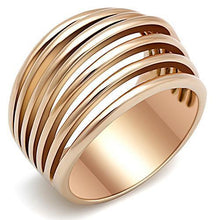 TK1414 - Stainless Steel Ring IP Rose Gold(Ion Plating) Women No Stone No Stone