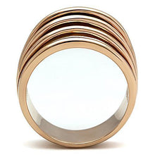 TK1414 - Stainless Steel Ring IP Rose Gold(Ion Plating) Women No Stone No Stone