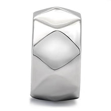 TK142 - Stainless Steel Ring High polished (no plating) Women No Stone No Stone
