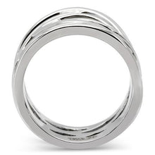 TK144 - Stainless Steel Ring High polished (no plating) Women No Stone No Stone
