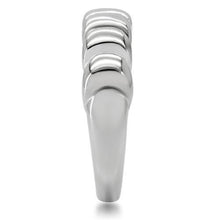 TK159 - Stainless Steel Ring High polished (no plating) Women No Stone No Stone