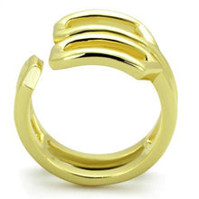 TK1884 - Stainless Steel Ring IP Gold(Ion Plating) Women No Stone No Stone