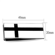 TK2090 - Stainless Steel Money clip High polished (no plating) Men No Stone No Stone