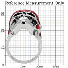 TK210 - Stainless Steel Ring High polished (no plating) Women No Stone No Stone