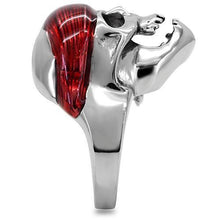 TK210 - Stainless Steel Ring High polished (no plating) Women No Stone No Stone