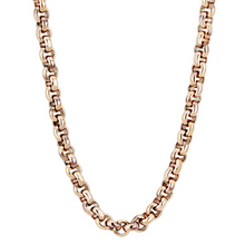 TK2425R - IP Rose Gold(Ion Plating) Stainless Steel Chain with No Stone