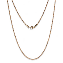 TK2426R - IP Rose Gold(Ion Plating) Stainless Steel Chain with No Stone