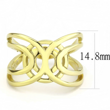 TK3639 - Stainless Steel Ring IP Gold(Ion Plating) Women No Stone No Stone