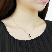 TK3666 - Stainless Steel Chain Pendant Two-Tone IP Black (Ion Plating) Women No Stone No Stone