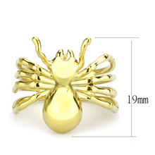 TK3718 - Stainless Steel Ring IP Gold(Ion Plating) Women No Stone No Stone