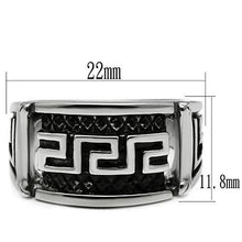 TK584 - Stainless Steel Ring High polished (no plating) Men No Stone No Stone