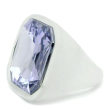 VL013 - Resin Ring N/A Women Synthetic Light Amethyst