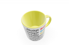 Always Unique White 11oz Ceramic Mug with Color Inside