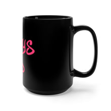 Lettys Black Mug 15oz