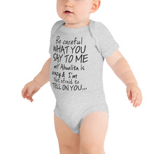 Abuelita Onesie Black Lettering