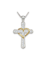 Dazzling Cross Pendant