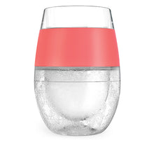 Wine FREEZE™ Cooling Cups in Coral (set of 2) by Wine Freeze