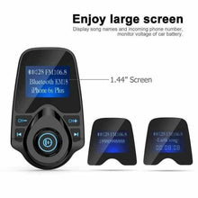 Bluetooth Wireless Car FM Transmitter AUX Stereo Receiver Adapter 2 USB Charger