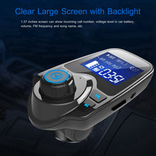 Car Wireless FM Transmitter MP3 Player Hand-Free Call USB Charger AUX Input