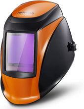 PROWELD Super Large Viewing Screen True Color Auto Darkening Lightweight Welding Helmet with Solar Power