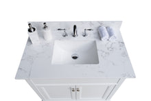 37 inch bathroom vanity top stone carrara white new style tops with rectangle undermount ceramic sink and single faucet hole