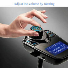 Bluetooth Wireless Car FM Transmitter AUX Stereo Receiver Adapter 2 USB Charger