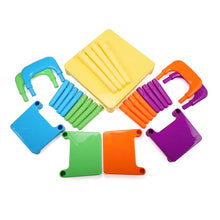 Kid Table and 4 Chairs Set, 5 PCs Kid Furniture with Activity Table and Colorful Chair for School Home Play Room XH