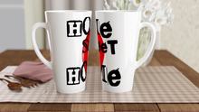 Home Sweet Home Latte 17oz Ceramic Mug  by WHANTZ