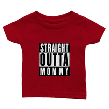 Straight Outta Mommy Baby Crewneck T-shirt
