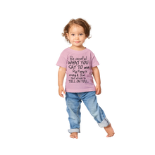 Poppy Baby Crewneck T-shirt (Blk Lettering)