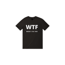 WTF  Unisex Crewneck T-shirt White Lettering